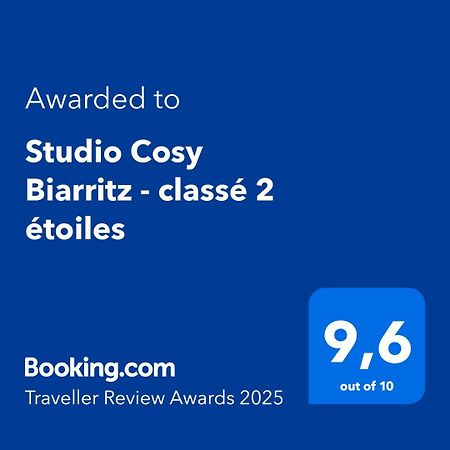 Studio Cosy Biarritz - Classe 2 Etoiles Kültér fotó
