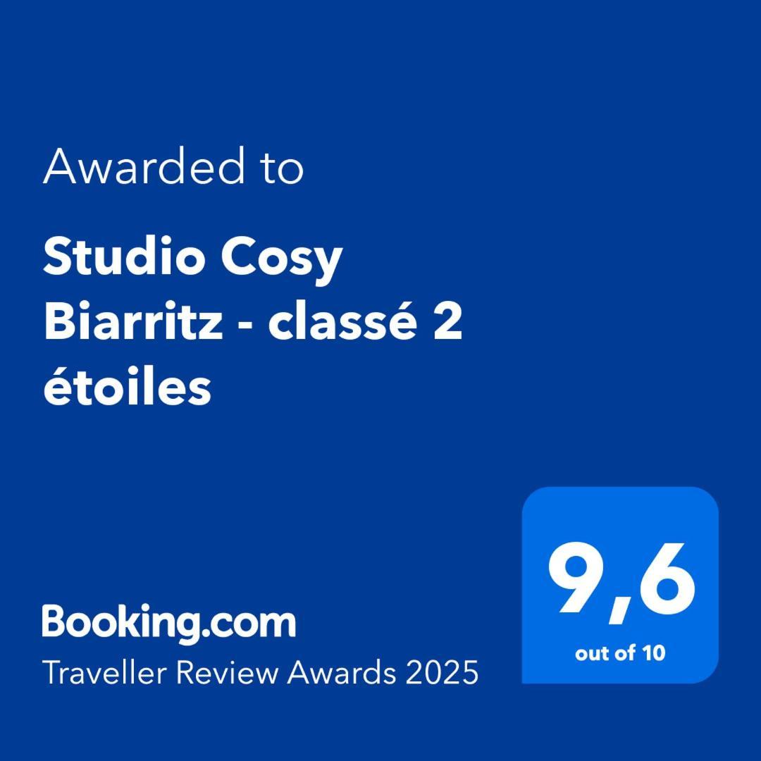 Studio Cosy Biarritz - Classe 2 Etoiles Kültér fotó